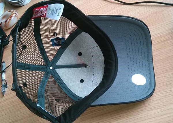 American Leather Strap Mens Hip Hop Hats , Trucker Mesh Baseball Cap