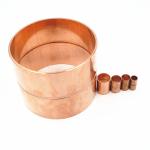 Seamless Copper Tube Pipes 0.1mm - 60mm Thickness ASTM B587 C4430 C38500