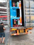 150t Heavy Mechanical Suspension Flatbed Semi Trailer for 20FT 40FT Container