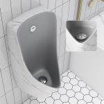 340*270*750mm WC Wall Mounted Urinal Toilet For Men Sanitary Ware