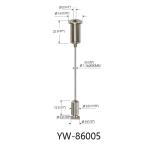 OEM Acoustic Panel Hanging System Up Adjustable 2000mm Length YW86004