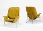 Kangaroo Fiberglass Arm Chair For Home Decoration And Office Multi Color