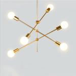 Luminous Efficacy 70 lm/W 160 Degree Beam Angle 100*100cm Modern Pendant Light
