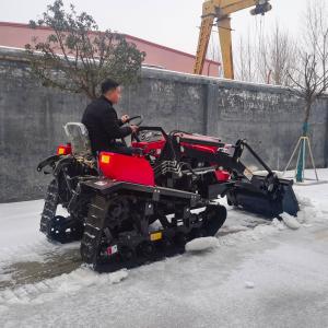 Wholesale Agricultural Diesel Engine 50HP Sitting Drive Crawler Tractor With Loader from china suppliers