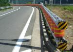 Motorway Non Aggressive Roller Barrier Fence For Central Isolation Belts