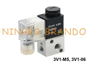 Wholesale 3V1-M5 Airtac Type 3/2 Way Solenoid Air Valve 220VAC 110VAC 24VDC 12VDC from china suppliers