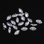 1.5x3.3-4.8x9.5mm 0.01 To 0.68ct Natural Melee Diamonds White Marquise Shape DEF