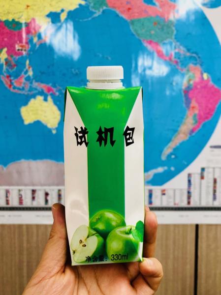 330ml Prisma Multilayer Laminated Aseptic Packaging Material for Juice