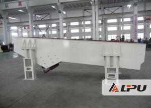 Big Capacity Smooth Vibrating Feeder For Sandstone Production Line , High Speed