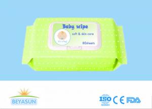 Wholesale OEM Nonwoven Wet Wipes , Alcohol Free Disinfectant Wipes from china suppliers