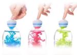 Transparent Creative Press Type Plastic Bottle Caps For Beverage Powder