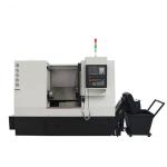 Automatic Lathe Machine Turkey TCK6350 Cnc Lathe y Axis MT6 Spindle Taper