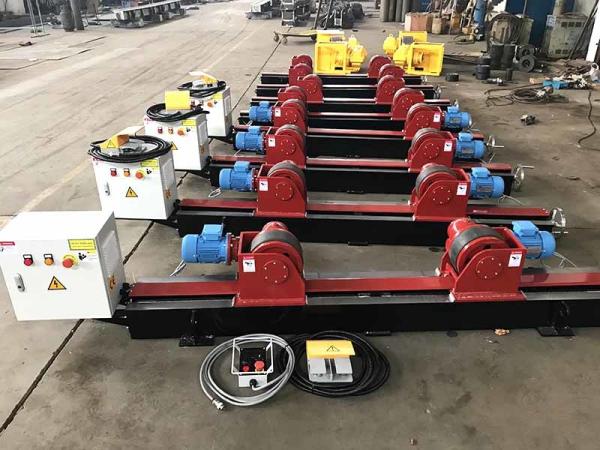 20T Pipe Weding Rotator Lead Screw Welding Turning Rolls For Oil Tank/Wind Tower