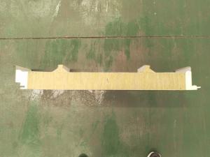Wholesale Roof Heat / Fire Resistant Rockwool Acoustic Panel Lightweight Foam Insulated 75mm from china suppliers