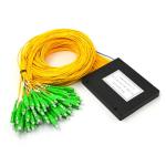 64 Way Passive Fiber Optical Splitter 1X64 APC G657A For PON FTTH Cable TV