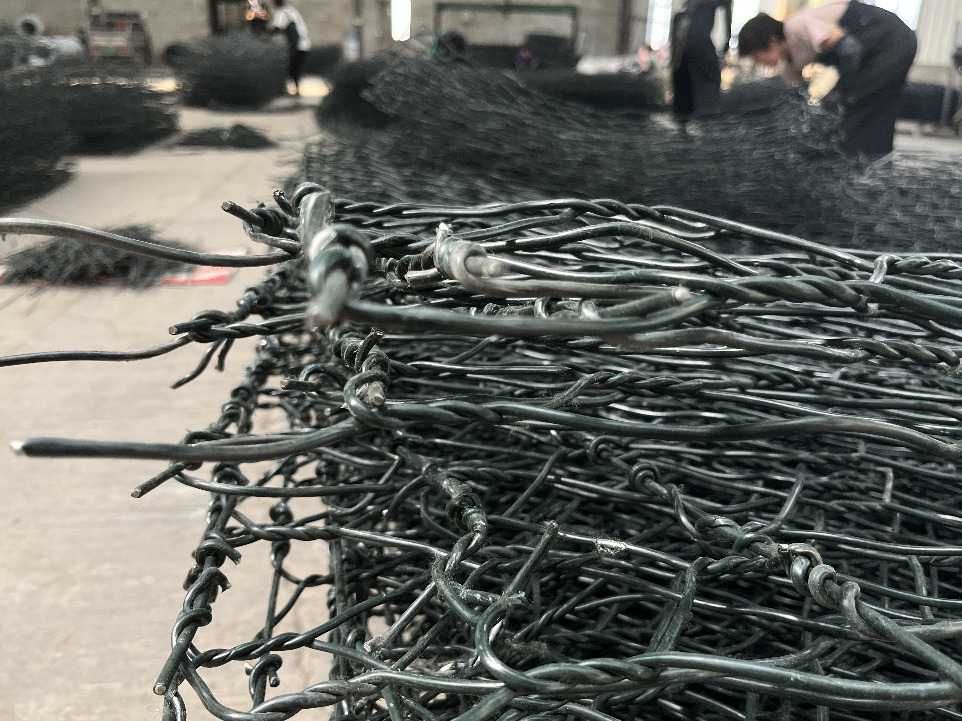 1mx1mx0.5m Wire Mesh Gabion Basket Hot Galvanized Heavy