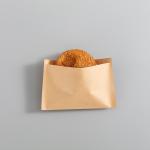 Logo Customized Logo Eco Friendly Recyclable BBQ Hot Dog Chicken Kraft Paper Bag