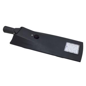 Wholesale led solar street light diecast aluminum 10-80w Lumileds Luxeon 5050 chips 160-170lm/w microwave/PIR sensor smart control from china suppliers
