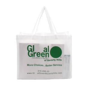 Wholesale Custom Order Eco-Friendly Fabric Non Woven Logo Shopping Bag for Exhibition Promotion from china suppliers
