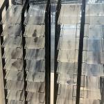 Home Decorative Laminated Wire Glass Art Fused Stained Glass
