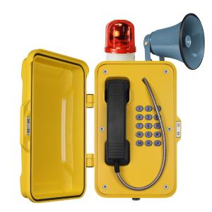 Wholesale Waterproof Industrial VoIP Phone , Reliable Vandal Proof Heavy Duty Telephone from china suppliers
