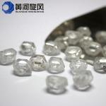 HUANGHE WHIRLWIND 5-8carat rough White lab grown HPHT CVD synthetic diamond