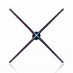 3D LED Fan Spliced 65cm wifi light outdoor advertising machine holographic