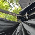 Pop-Up Outdoor Tenting LED Light Camping Shower Tent for Car Side Bathing Toilet