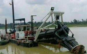 Wholesale High Efficiency Cutter Suction Dredger 7000 Cubic Meter Per Hour Water Flow from china suppliers
