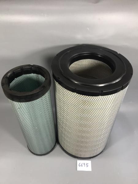 Professional Excavator Air Filter , Heavy Equipment Air Filters Components Easy