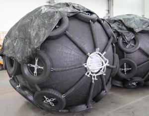 Wholesale Yokohama Pneumatic Fender With Tire Net 2.5mX3 M from china suppliers