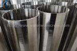 0.08mm Slot Opening Stainless Steel Wedge Wire Screen