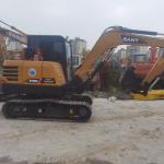 High Performance Sany SY60C Excavator 6TON 0.3 Bucket Capacity 40.5 Power