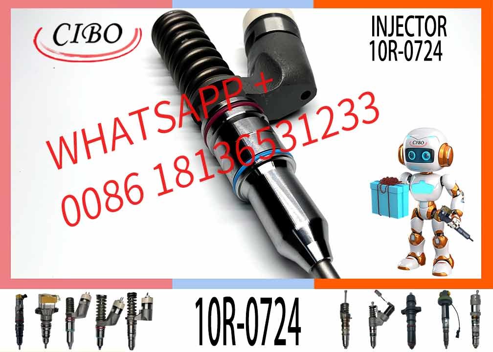 Common rail injector fuel injector 253-0616 253-0618 291-5911 10R-0724 for C15 C18 Excavator C27 C32 3406E