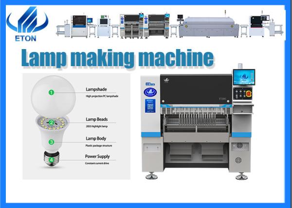 High End Vision Flight Camera LED Chip Mounter Machine for DOB Bulbs Light