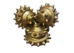 IADC43 Coal Mine Roller Cone Bit , Tricone Roller Bit Polishing Surface
