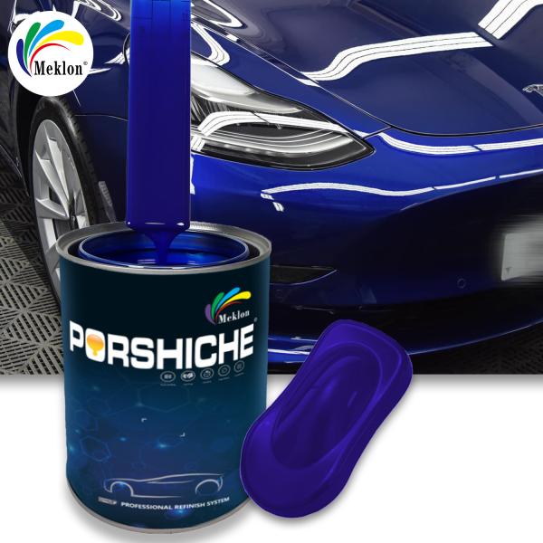 Acrylic Car Paint Easy Sanding Olive Green PU Polyurethane Car Spray Paint For