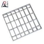 Serrated Type Hot Dipped 30 X 3mm Galvanized Steel Grating 0.3-1.5m for Metal