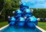 Inflatable Christmas Ornaments Mirror Ball Red Balloons For Christmas Large Size