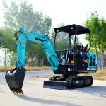 20kw Micro Small Mini Escavator Hydraulic Crawler Digger Excavator 1.7ton