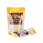 Recycle Snack Packaging Bags 150mm Full Tap Zipper Stand Up Food Pouch With Euro