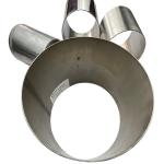 Acid And Alkali Resistance 219mm Diameter Inox Tube 201 304 316 Grade Large OD