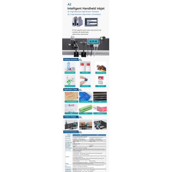 300 DPI Industrial Online Inkjet Printer For Batch Coding And Marking