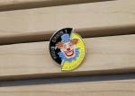 Business Promotion Soft Enamel Pin , Prins Erwin Carnaval Pin Badge Die Stamped