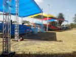 1000mm Beach Volleyball Steel Grandstand Stadium Seat System Easy To Install