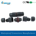 Custom Logo Ip68 3pin Waterproof Connector 5pin Electrical Cable Connector