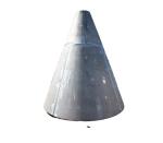 Circle Design Iron Dished Conical Head for Oil Equipment ASME Standard