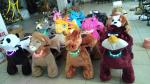 Hansel indoor playground battery operated walking animal stuffed rides