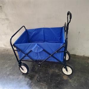 Wholesale Metal Folding Beach Wagon Utility 600D Fabric Collapsible Wagon For Groceries from china suppliers