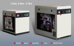 10 bar 3.7kw 5.5kw portable scroll air compressor oil free for integrated